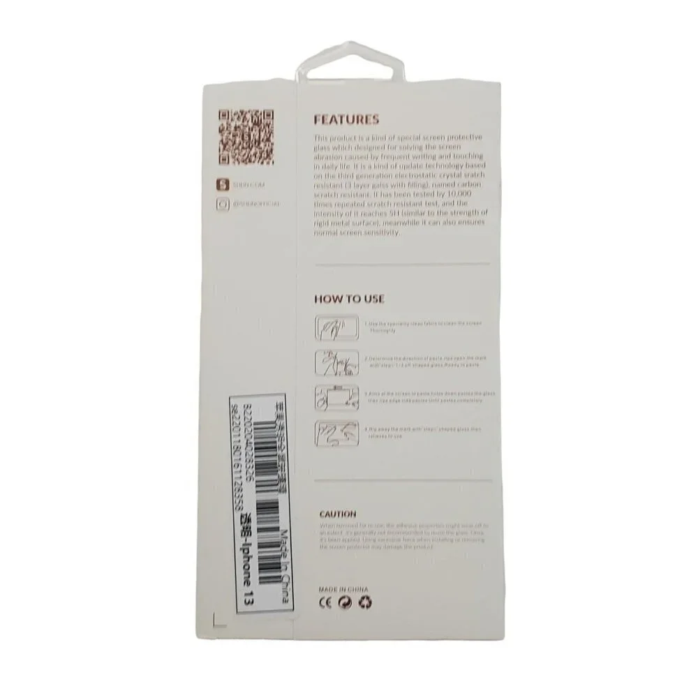 iphone 13 Screen Protector Tempered 1 piece